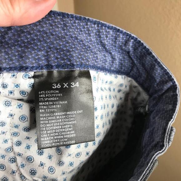 English Laundry Men's Tapered Leg Stretch Jeans Grey ~ Size 36x34 (tagged) - Picture 8 of 8